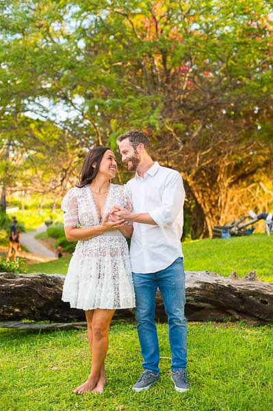 Loving Couple in Maui Hawaii